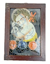 Hinterglasbild Malerei