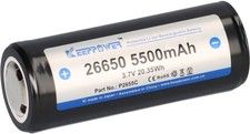 Keeppower 26650 Li-Ion Akku