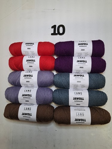 Knäuel strumpfwolle - 10, (10)