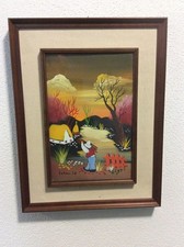 Naive Malerei  Öl auf