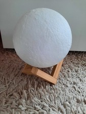 Mondlampe 3d Mondlicht Lampe LED Nachtlicht Deko Licht Kugel kabellos dimmbar