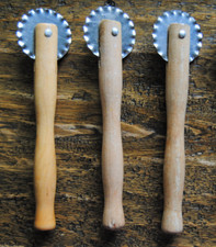 3 TEIGRÄDCHEN HOLZ EDELSTAHL