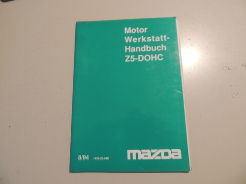Mazda werkstatthandbuch - mazda,