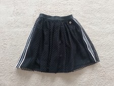 Mädchen 104-110-116 Rock Netz schwarz