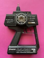 GRAUPNER C4 Renn Pistole FERNSTEUERUNG Auto RC Sender TURBO Car REMOTE C4 SSM 40