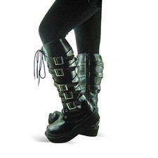 schwarz punk gothic lolita