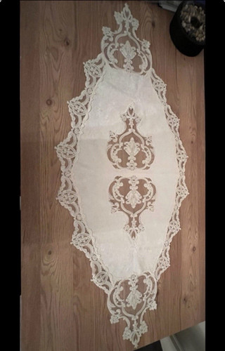 Teilige tischdecke weiß - 5,