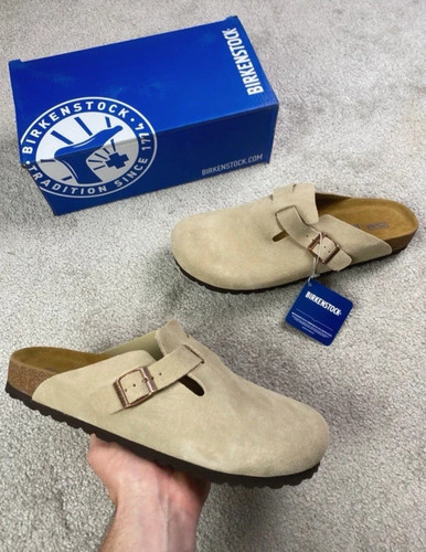 Birkenstock boston hellbeige - birkenstock,