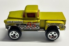 Hot Wheels Diecast Chartreuse 56er Chevy 4x4 Pickup