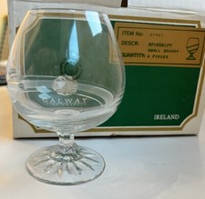 Kristallgläser Vintage - Galway Crystal - Small - Brandy Cognac Vier Stück