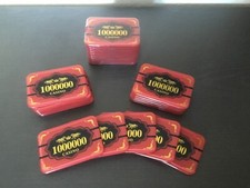 Poker Chips Plaques 10 Stück
