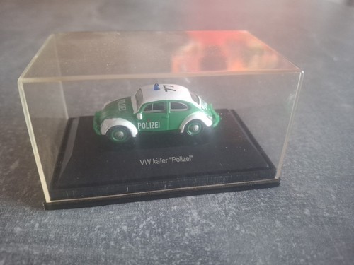 Schuco käfer polizei 87 - schuco, 1:87