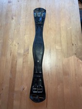 Sattelgurt Leder schwarz, 60 cm, Kurzgurt, von Otto Schuhmacher