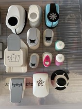 Handstanzen Set Bordüre  Kreisstanze Eckenabrunder Schmetterling