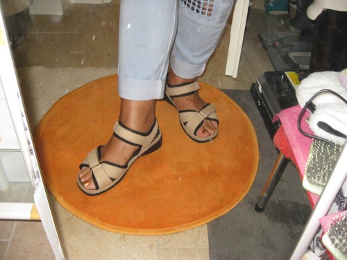 Reflexan sandalen beige - reflexan,