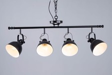 Deckenleuchte Wohn Schlaf Raum Leuchten 4-flammige Decken Lampe drehbar 