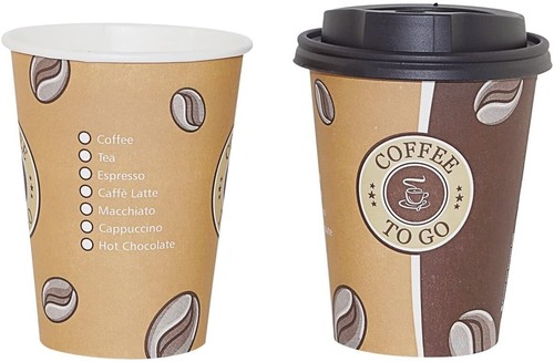 Top pappbecher l - top, 0,3