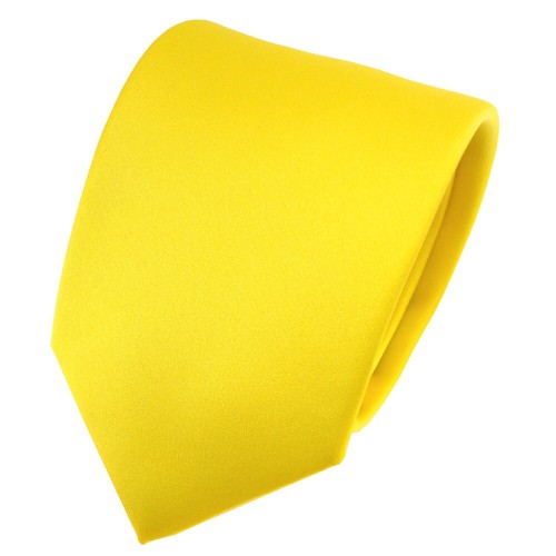 Tigertie satin krawatte gelb - tigertie,