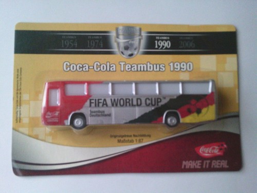 Coca cola team bus - coca, setra