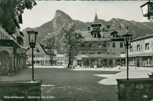 Ansichtskarte oberammergau - ansichtskarte,