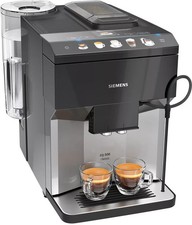 Siemens TP503D04 Kaffeevollautomat - Schwarz - integral Silber Kaffeemaschine