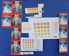 Zirkus KRONE Decals, Konvolut