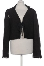 ZARA Blazer Damen Business Jacke Kostümjacke Gr. M Baumwolle Schwarz #q77zd6f