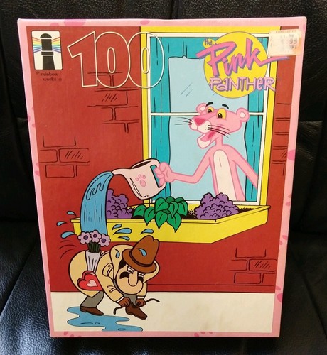 Vintage pink panther puzzle - vintage,