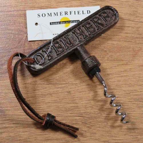 Flaschenöffner gusseisen - flaschenöffner,