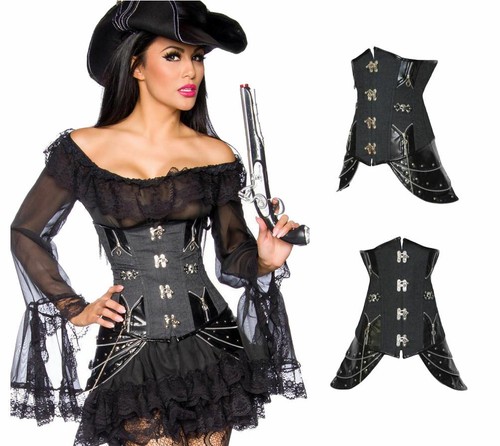 Piraten-Steampunk-Corsage