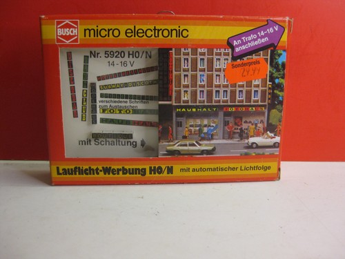 Busch 5920 set - h0/n,