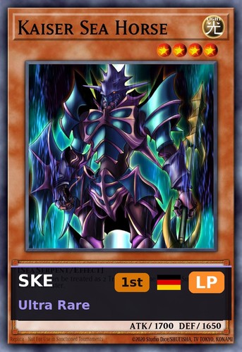 Seepferd kaiser ske - ske-015, 1st