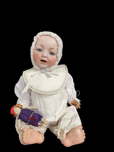 Antike porzellankopf puppe - antike,