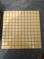 VILLEROY & BOCH RETRO  Mosaik Fliese Keramik uni gelb glänzend 5 Matten im Set 