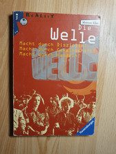 Die Welle von Morton Rhue (1987 Taschenbuch),insgesamt in guter Erhaltung mit Na