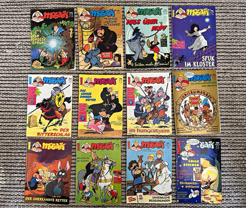Mosaik abrafaxe hefte 1992 - mosaik,