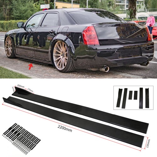2pcs side skirts - 2pcs,