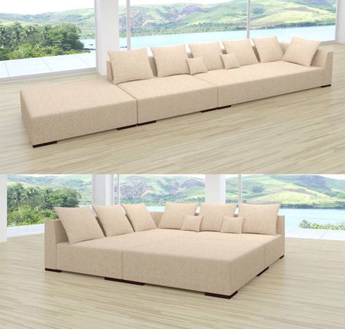 Moderne wohnlandschaft - moderne,