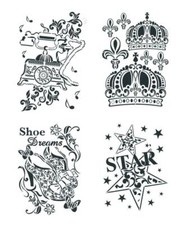 Laser Schablone Gegenstände