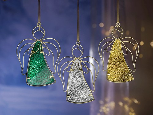 Hängedeko glasengel frohe - hängedeko,