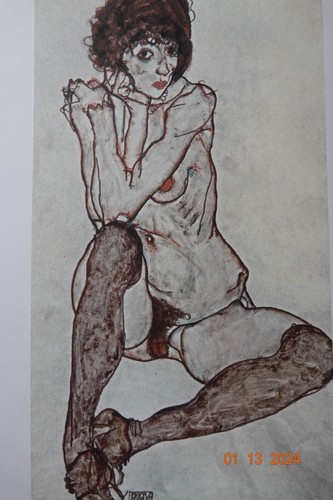 Egon schiele lithographie - egon,