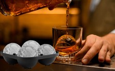 Eisblock Form Silikon Runde