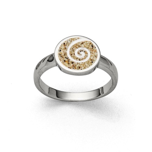 Dur schmuck ring - ring, sandspirale
