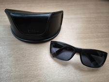 FOSSIL *Brillenetui Leder Retro + Sonnenbrille mit Sehstärke - guter Zustand