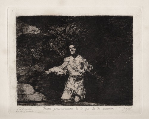 Francisco goya plate - de,