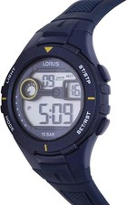 LORUS R2383PX9 Herren Uhr Armbanduhr Wasserdicht Silikon 36 mm Blau