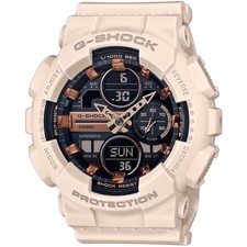 CASIO G-SHOCK Chronograph GMA-S140M-4AER 45 mm Resin Quarz beige B-WARE