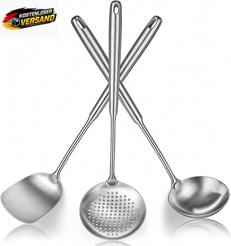 Wok utensilien set tlg - wok,