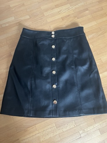 Kunstleder rock schwarz - kunstleder,