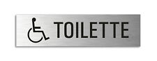 Schild Behinderten WC Toilette